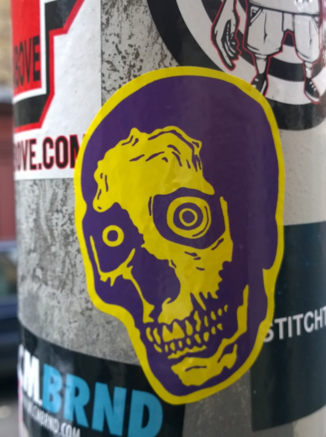 London,Shoreditch,street art,graffiti,stickers,Arrex, RX, Stickee, Steek,skulls,death,dia de los muertas