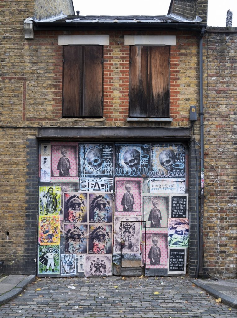 Streetart, Shoreditch, ShoreditchStreetArtTours, LondonStreetArt, LondonArtTours, LondonStreetArtTours, , Streetartist, paste up, Paste ups, portraits, canvas, Donk, Rider, zombiesquegee, Tommy Fiendish, Skeleton Cardboard