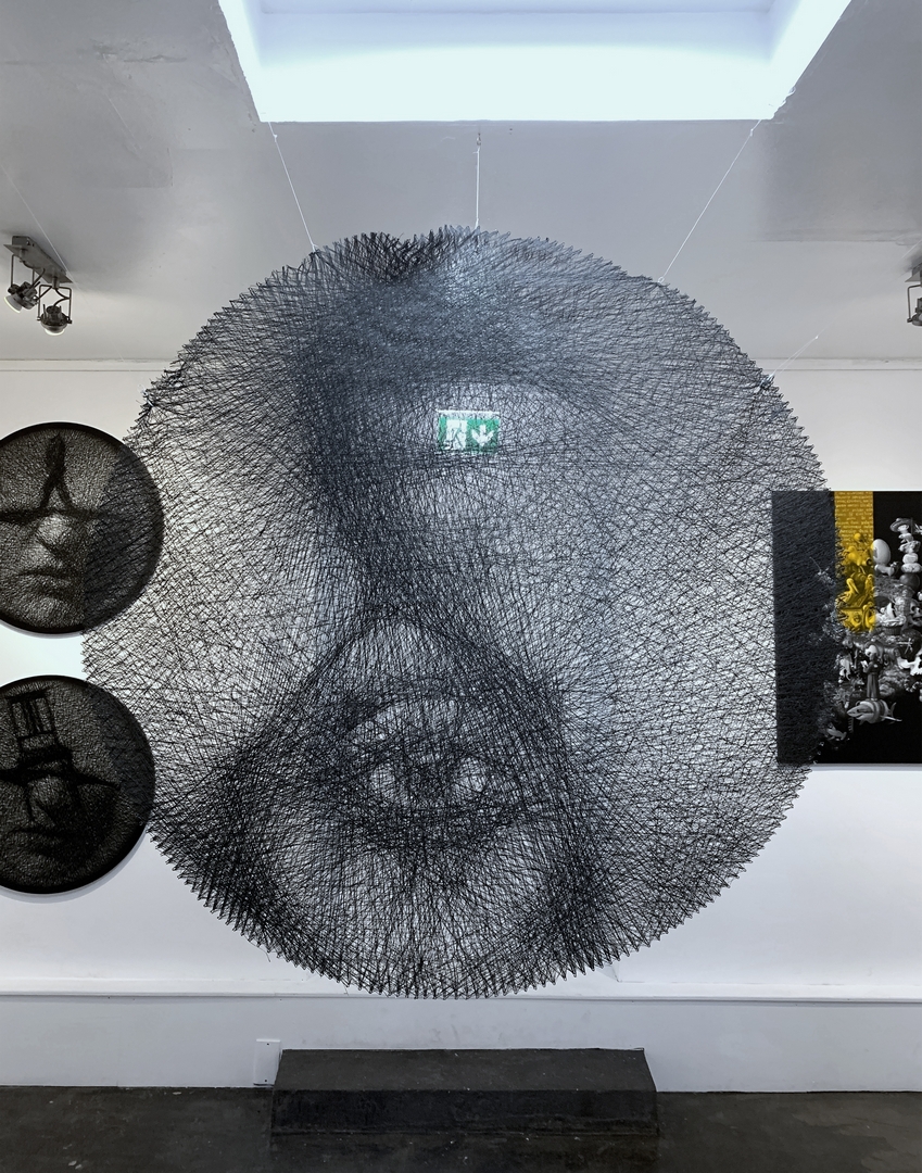 Art in the group show New Surrealism: Ed Hicks Enigma Perspiscere Roncho